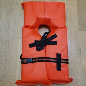 Kent Life Jacket Vest Childs Small U.S. Coast Guard Approved Buoyant Safety NEW